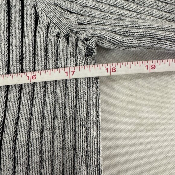 Vintage Guess Y2K Small Acid Wash Ribbed Knit Sweater Retro Grunge Streetwear - Picture 8 of 9